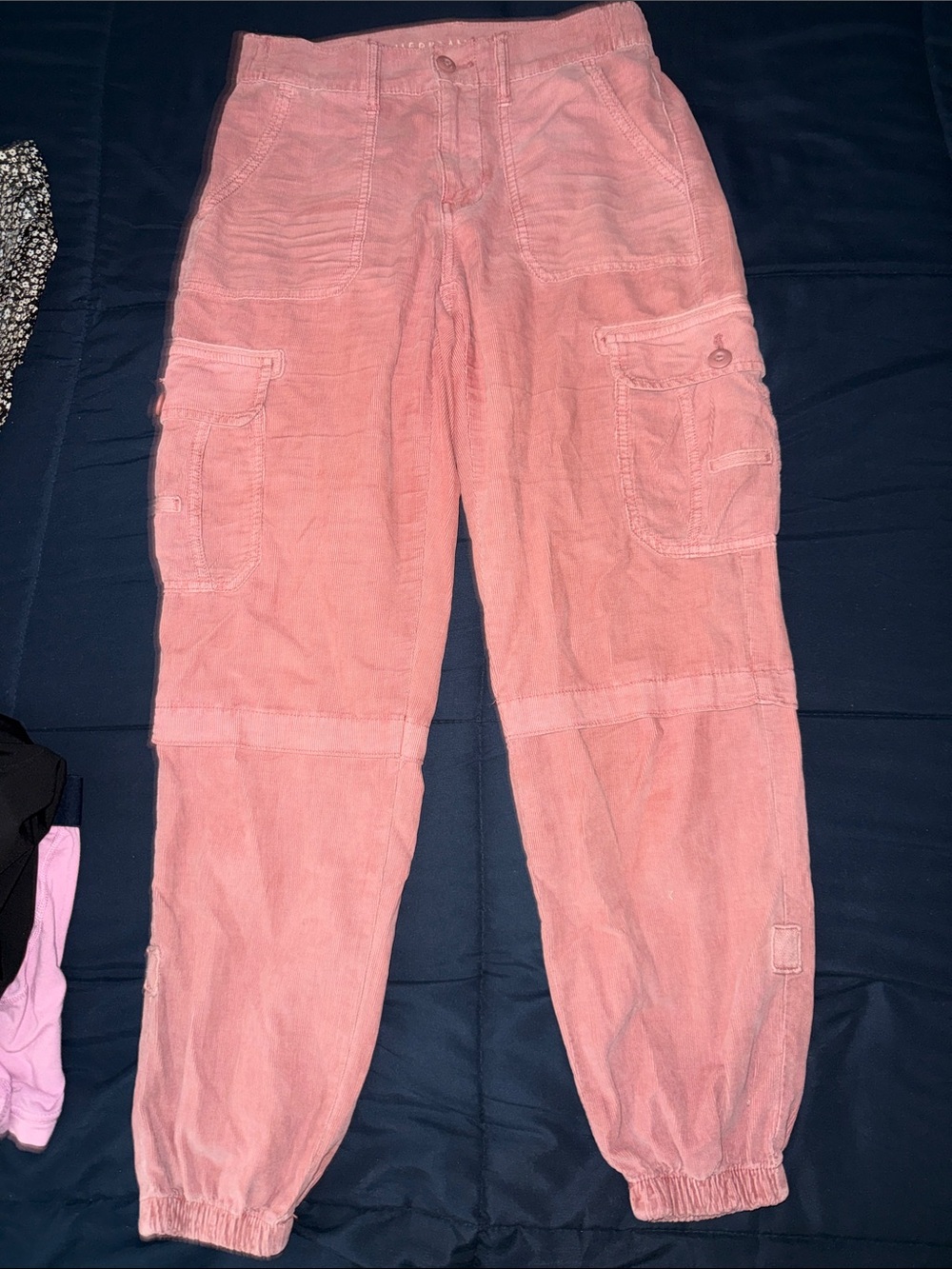 American Eagle Outfitters Corduroy Pants in Dusty Mauve